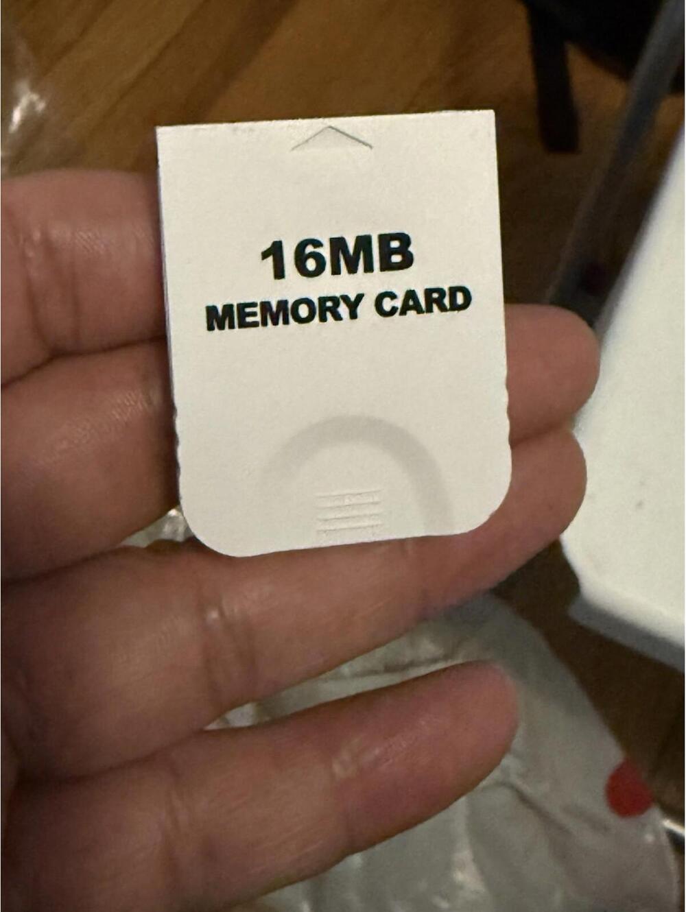 Generic White Memory Card 251 blocks 16MB for Nintendo Gamecube & Wii